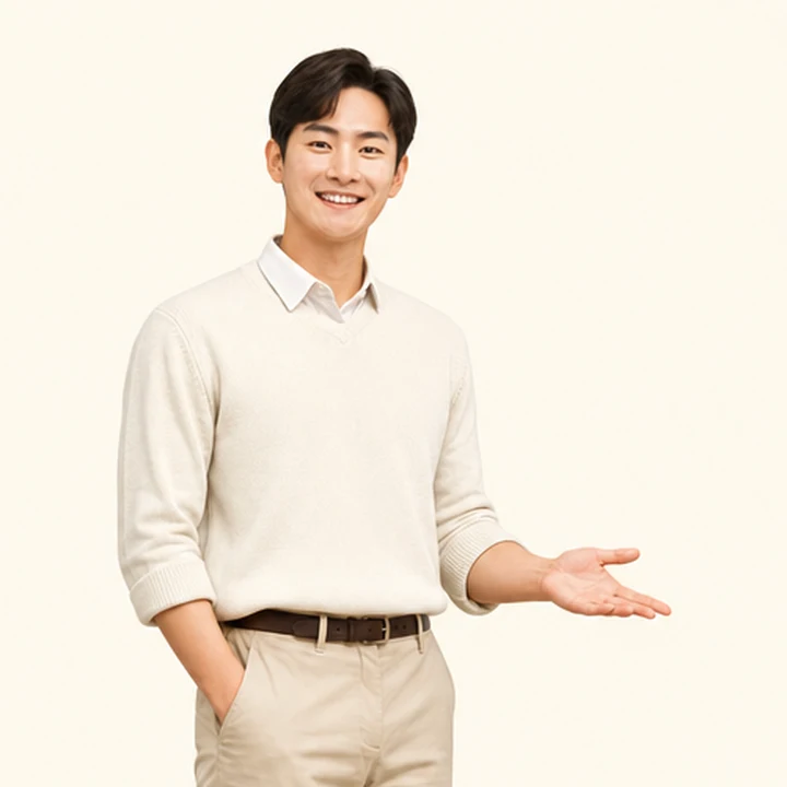 기아 레이 저신용장기렌트카 상담 신청을 안내하는 담당자